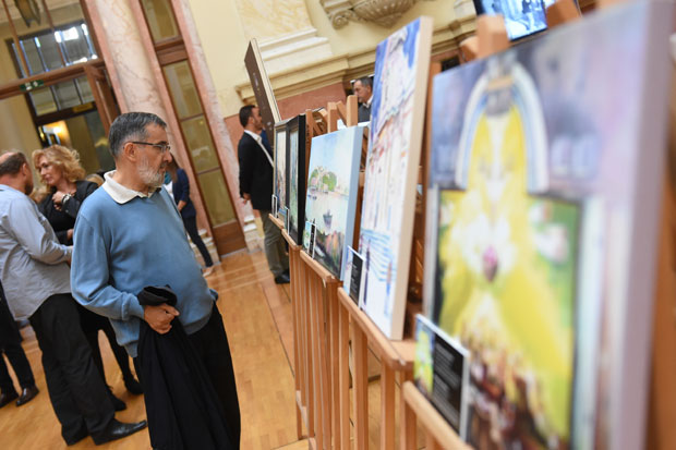 Отворена изложба репродукција уметничких дела несталих из скупштине 5. октобра (ФОТО) 